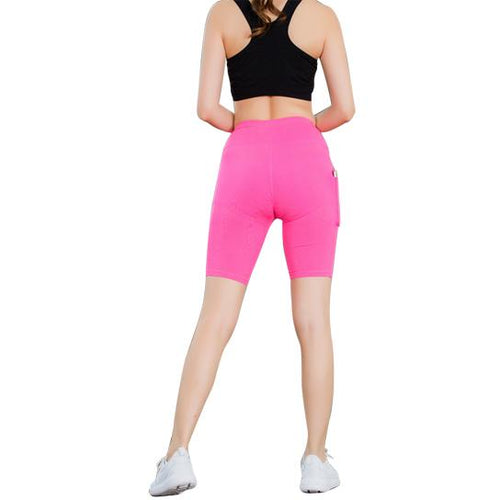 Load image into Gallery viewer, All Seasons Yoga Shorts Stretchable With Phone Pocket
