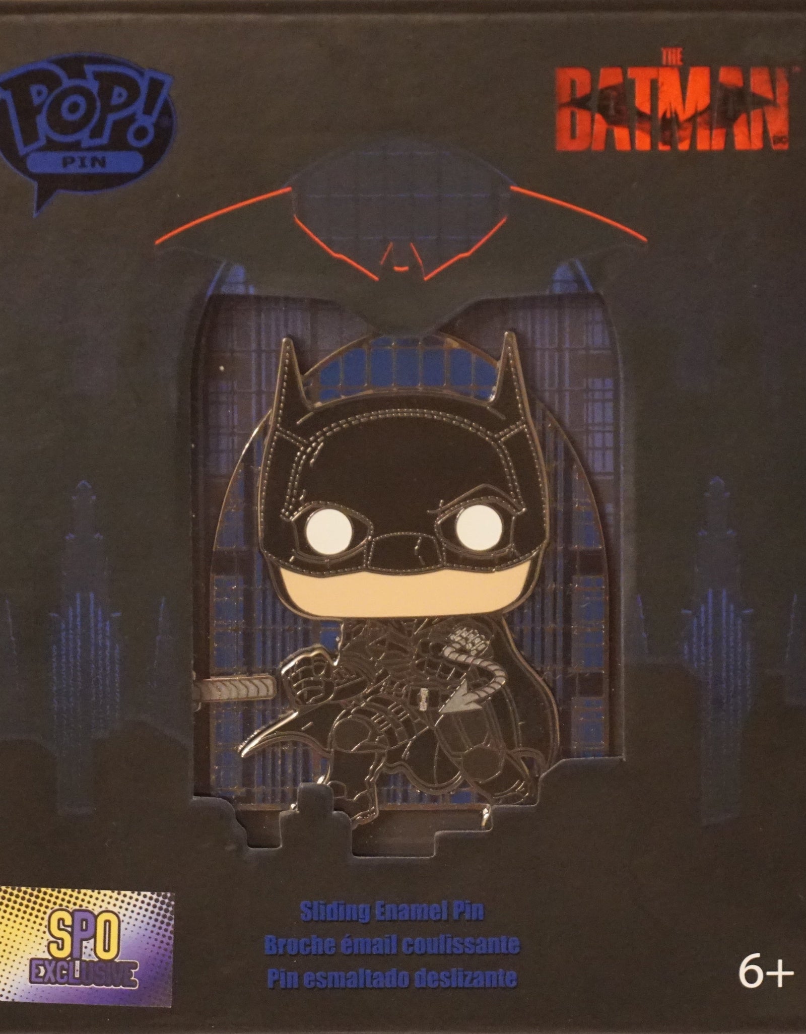 Pop Pin! DC: Batman w/ movable Grappling Hook SPO Exclusive Limited