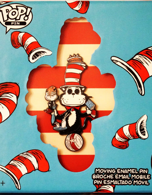 Load image into Gallery viewer, Pop Pin! Dr. Seuss: Cat in the Hat SPO Exclusive Limited Edition 1000
