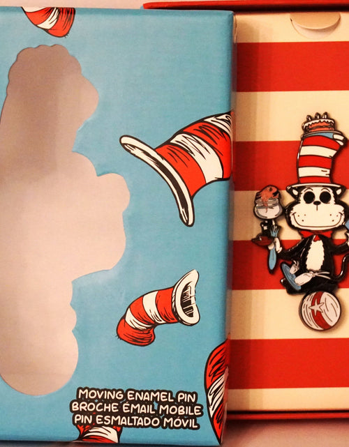 Load image into Gallery viewer, Pop Pin! Dr. Seuss: Cat in the Hat SPO Exclusive Limited Edition 1000
