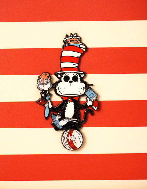 Load image into Gallery viewer, Pop Pin! Dr. Seuss: Cat in the Hat SPO Exclusive Limited Edition 1000
