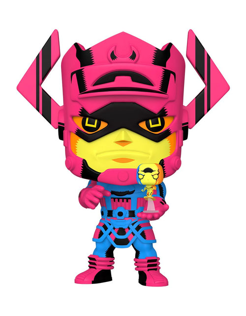 Load image into Gallery viewer, Funko Pop! Jumbo Marvel: Galactus w/ Silver Surfer - Blacklight 10&quot;
