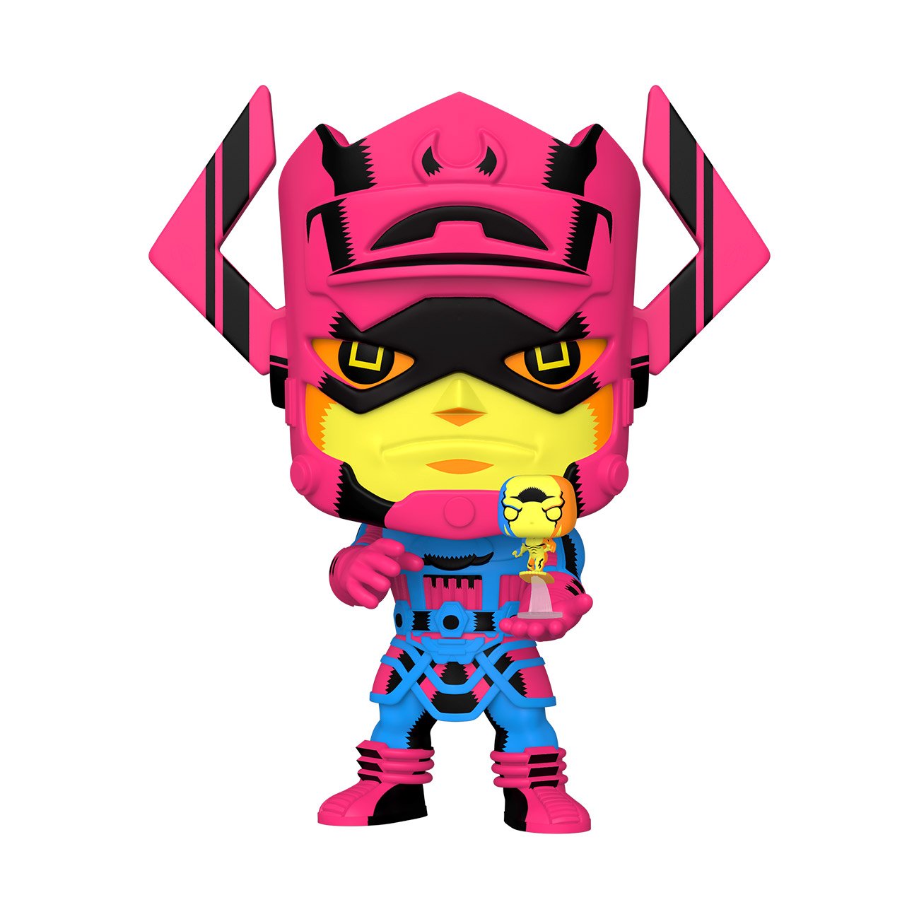 Funko Pop! Jumbo Marvel: Galactus w/ Silver Surfer - Blacklight 10"