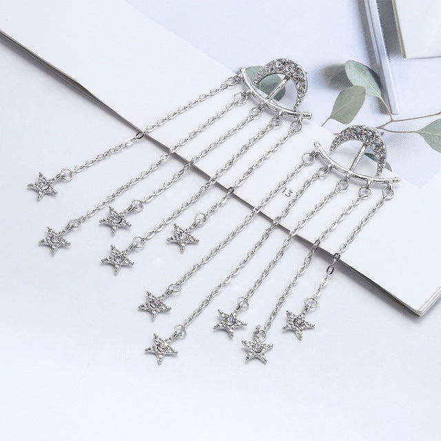 Shooting star Rhinestone Long