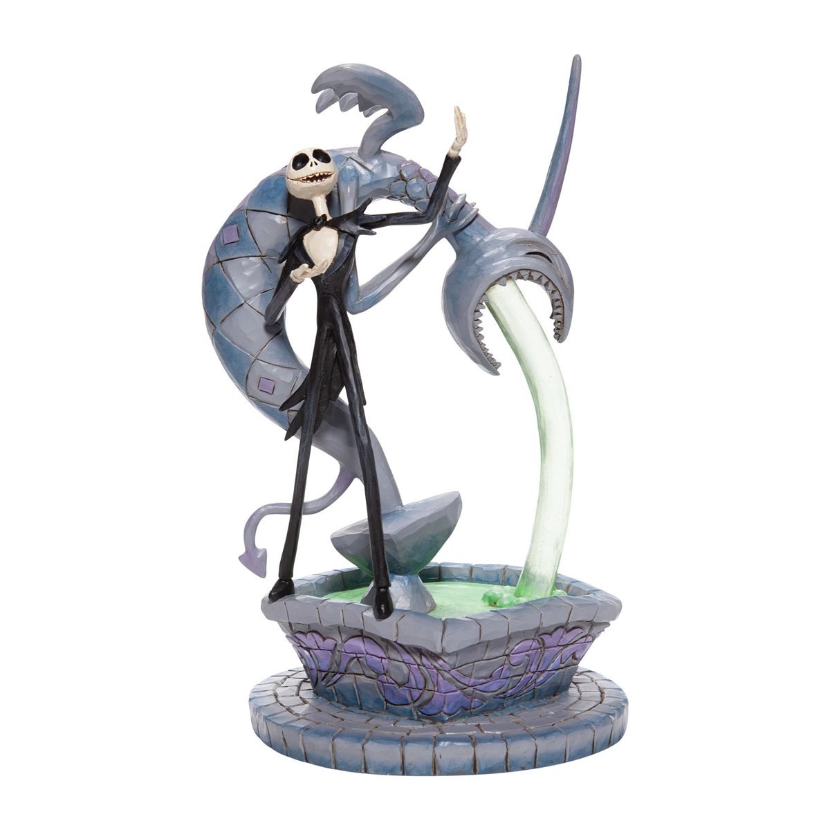 Disney Traditions Nightmare Before Christmas Jack Skellington on Fount