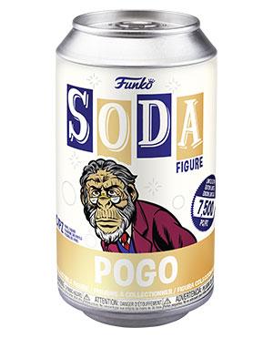 Load image into Gallery viewer, Funko Vinyl SODA: Umbrella Academy - Pogo with 1/6 chance of Flocked
